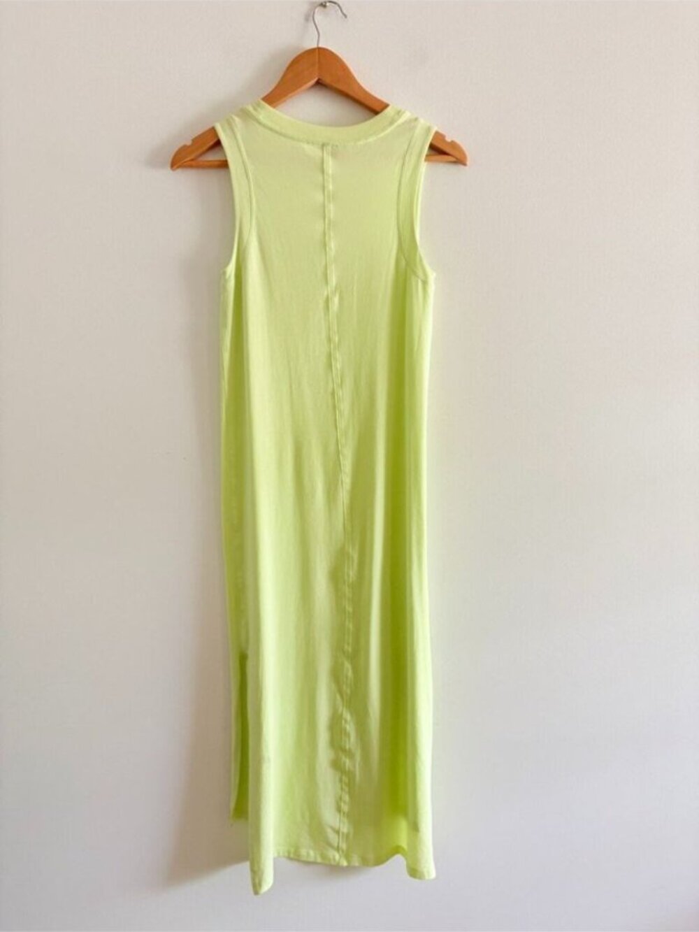 Lululemon All Yours Tank Maxi Dress Pima Cotton Lounge Stretch Crispin Green - Picture 6 of 6